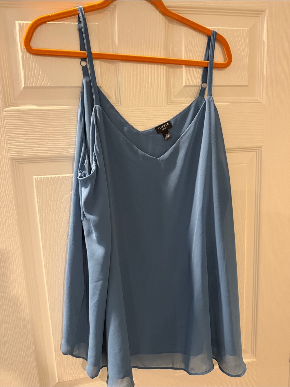 torrid Sky Blue V-Neck Spaghetti Strap Camisole